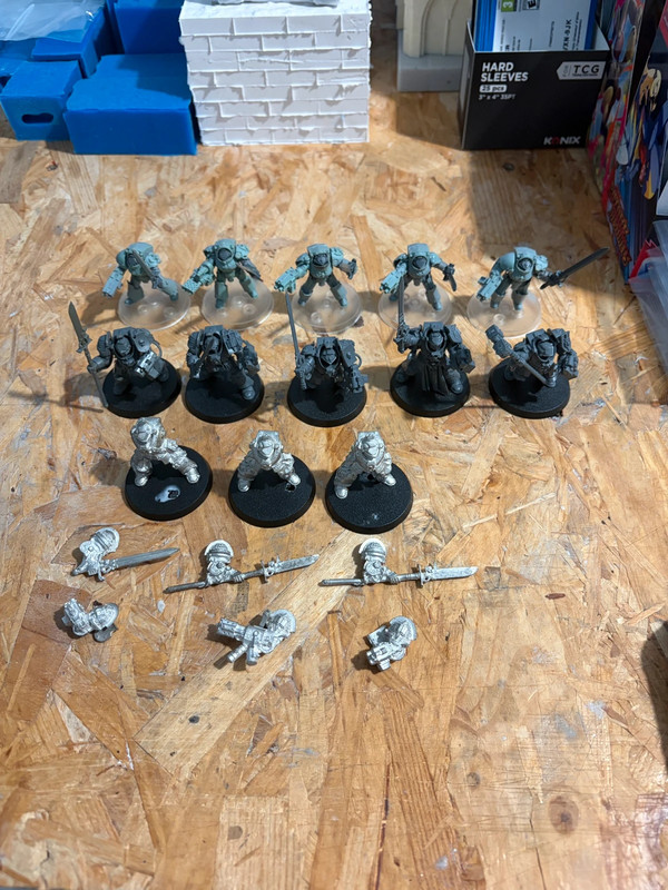 Warhammer 40k 13 terminator chevalier gris dont forge world