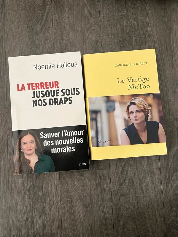 📚 Lot de 2 essais contemporains sur Me Too–