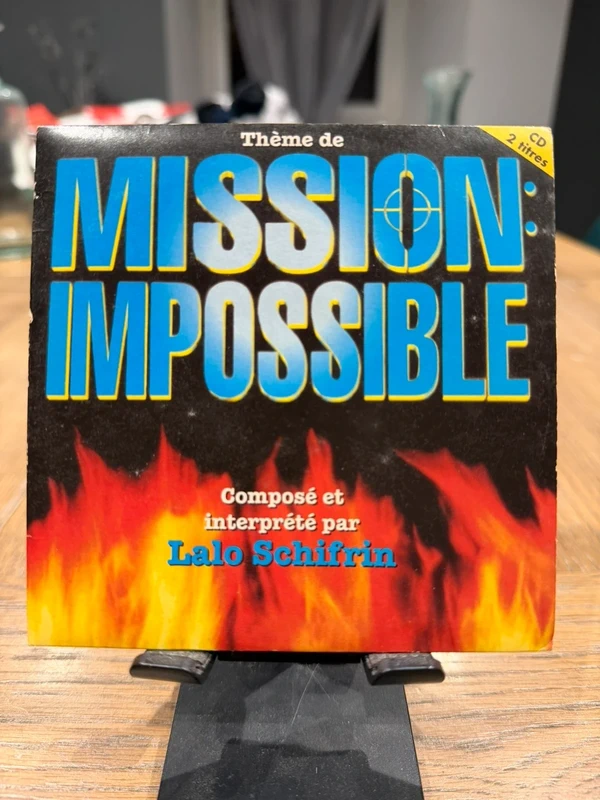 CD Single Mission: Impossible – Thème original – Lalo Schifrin – 1996 – Bande originale / BO Film