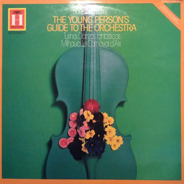 LP Britten, Turina, Milhaud The Young Persons Guide To The Orchestra, Danzas F