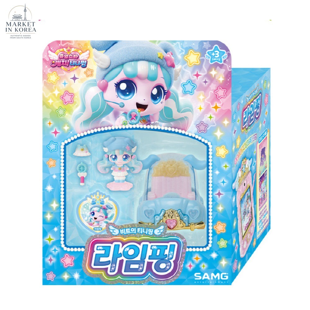 Catch Teenieping Jewel Star Limeping Figure Teenie Car Outfit Set SAMG Korea