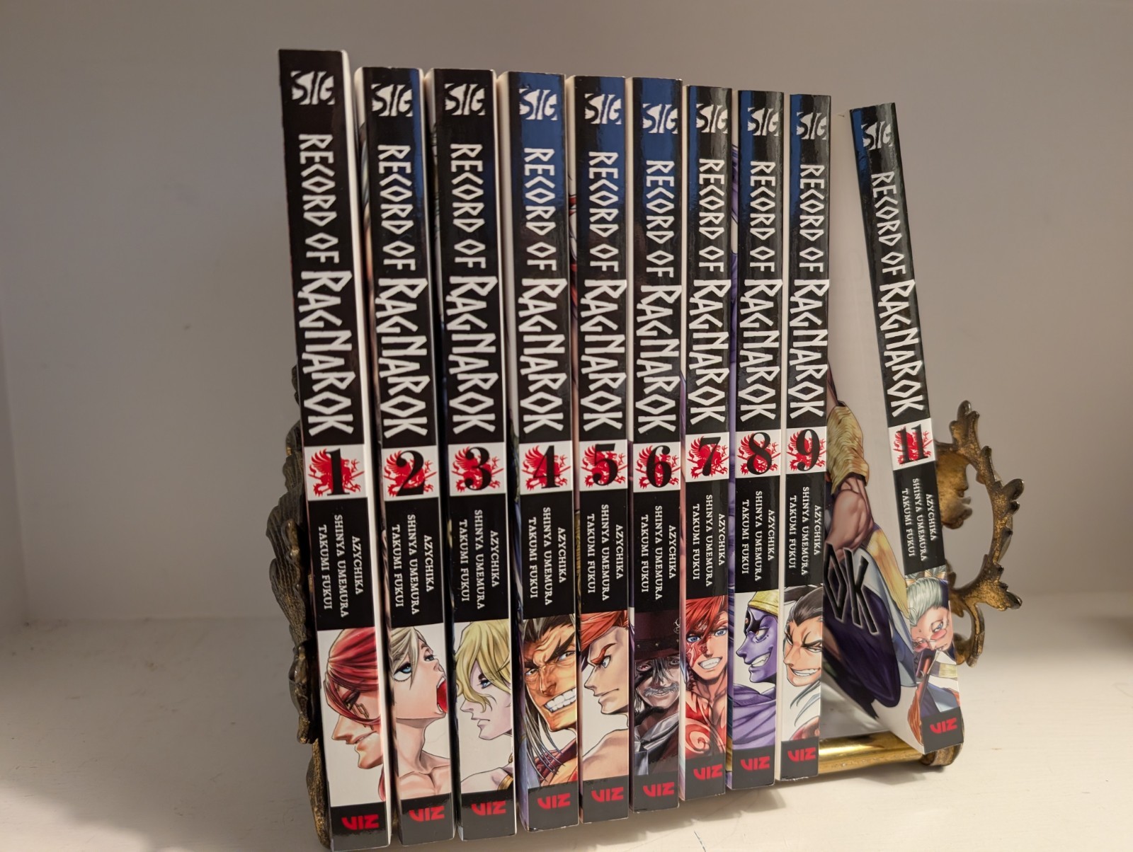 Record of Ragnarok 1-9 & 11 Manga Inglese Viz Media