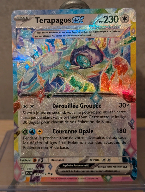 Terapagos EX 179/217 - Héros Transcendants