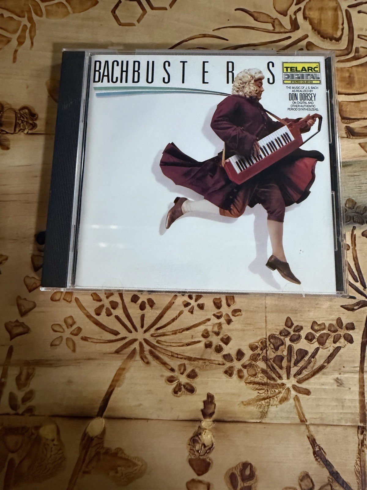 Don Dorsey Bachbusters CD 1985 Telarc CD-80123 DADC USA Early Pressing