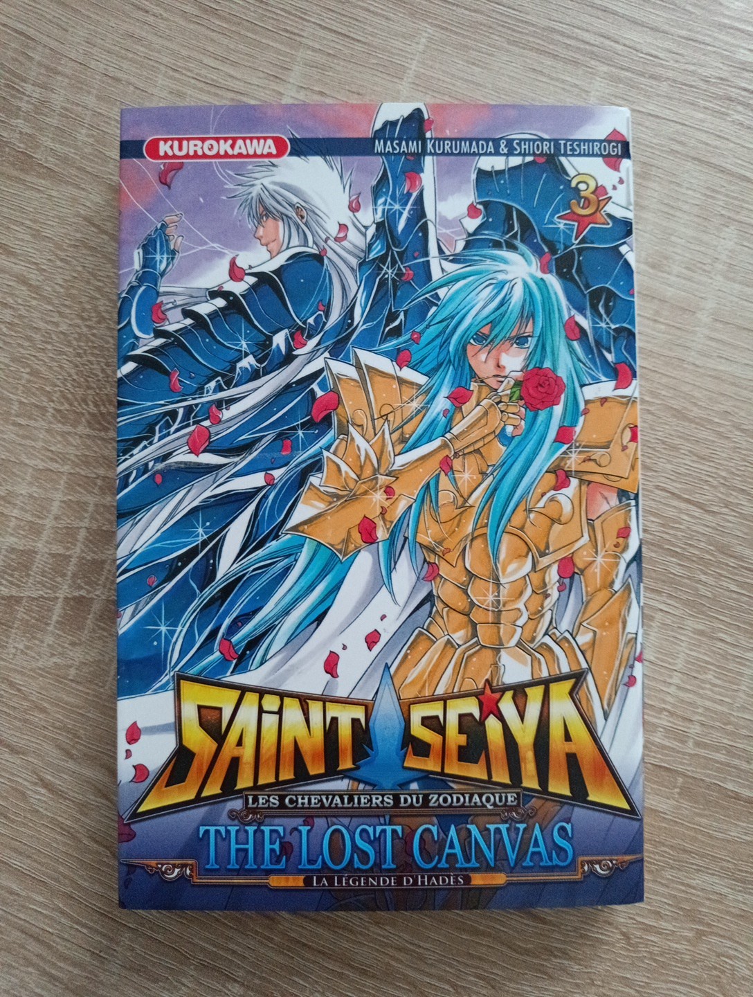 Livre Manga Saint Seiya The Lost Canvas Tomo 3 VF Edizione Kurokawa