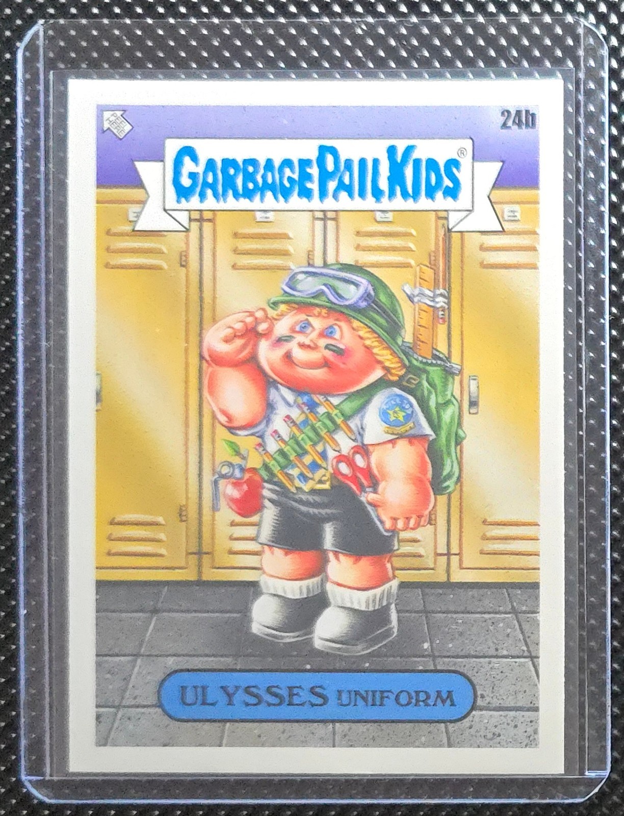 2020 Garbage Pail Kids Late To School Ulysses Uniform 24b