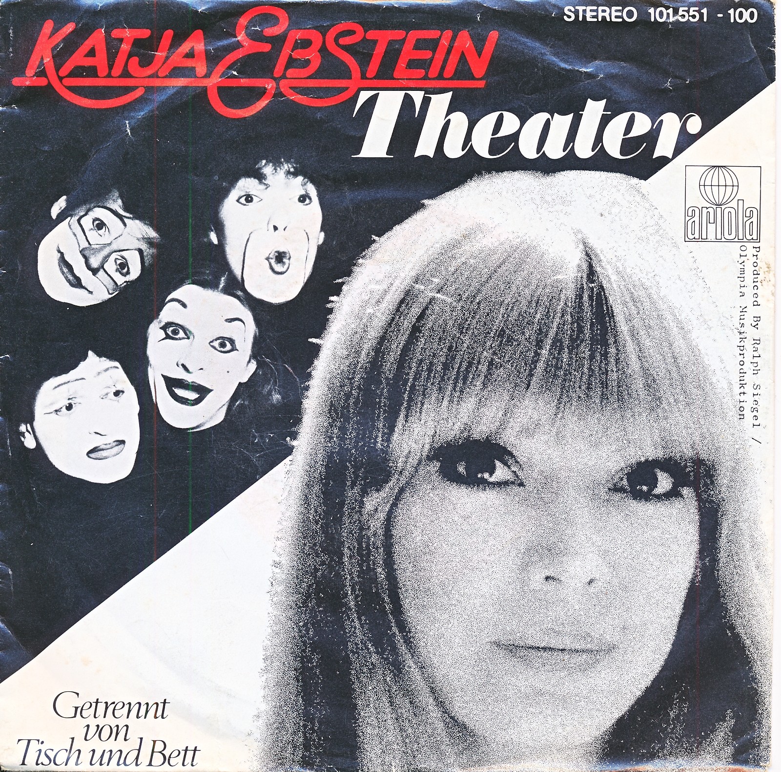 Theater - Katja Ebstein - Single 7" Vinyl 230/21