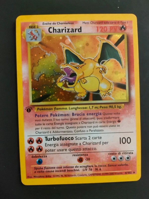 Carta Charizard set base