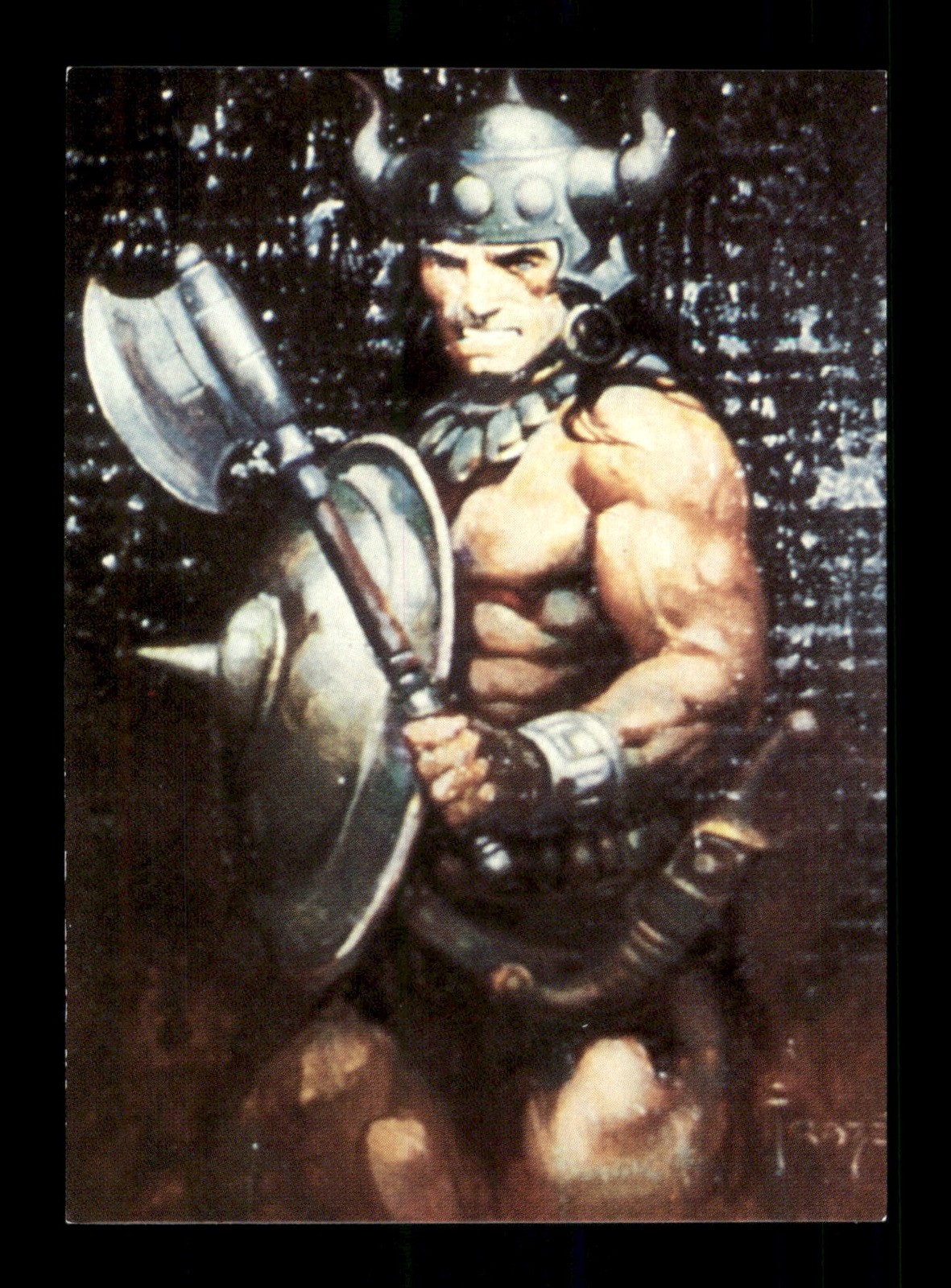 Carta Conan 62 Frazetta II La Leggenda Continua Fantasy Art