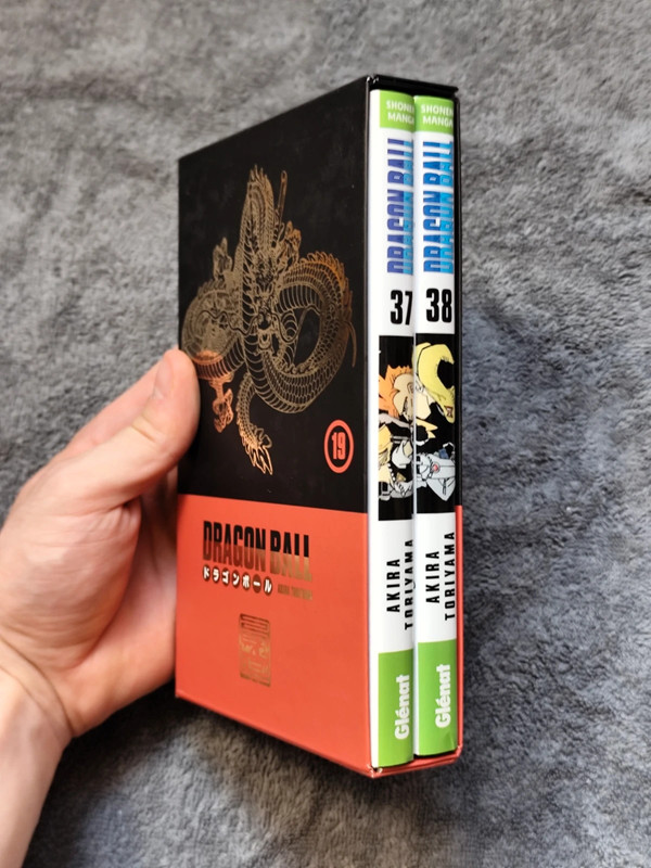 mangas dragon ball édition glénat tomes 37 38 coffret 19