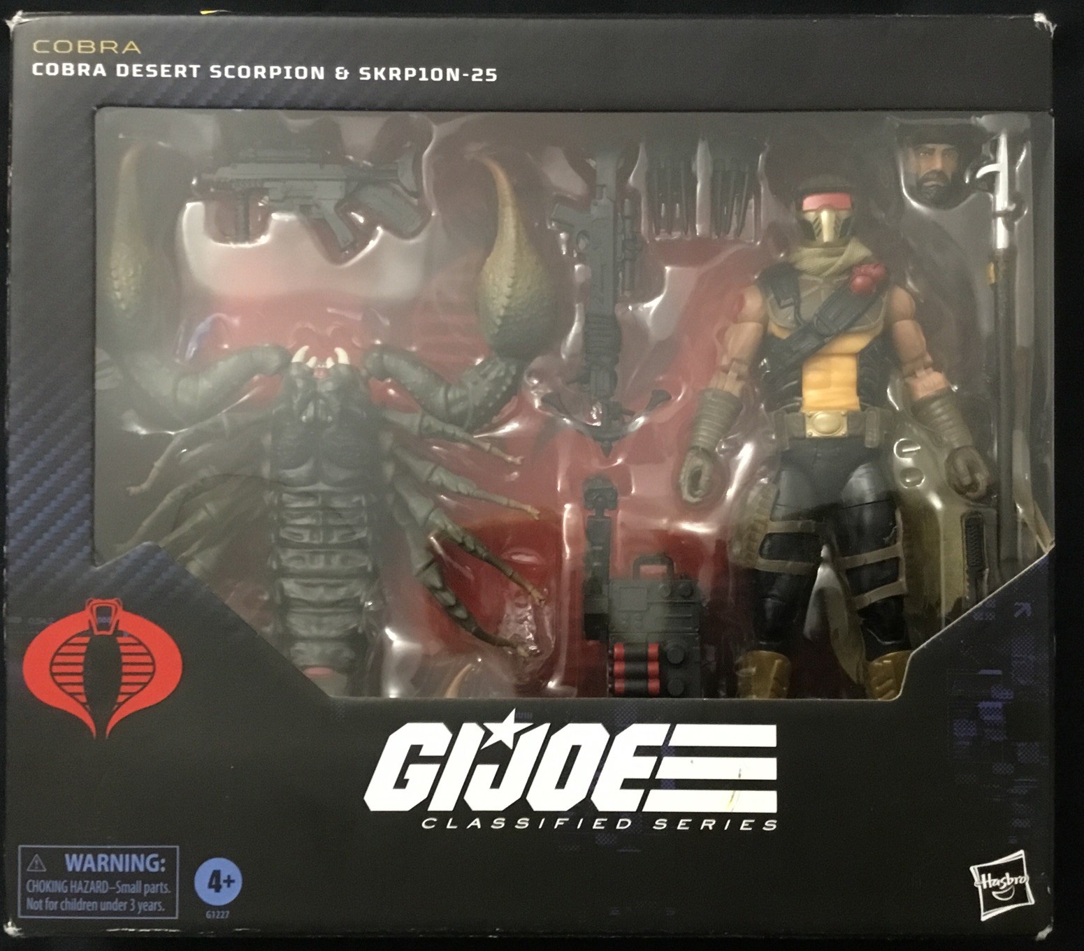 G.I. Joe Serie Classificata Cobra Desert Scorpion #180