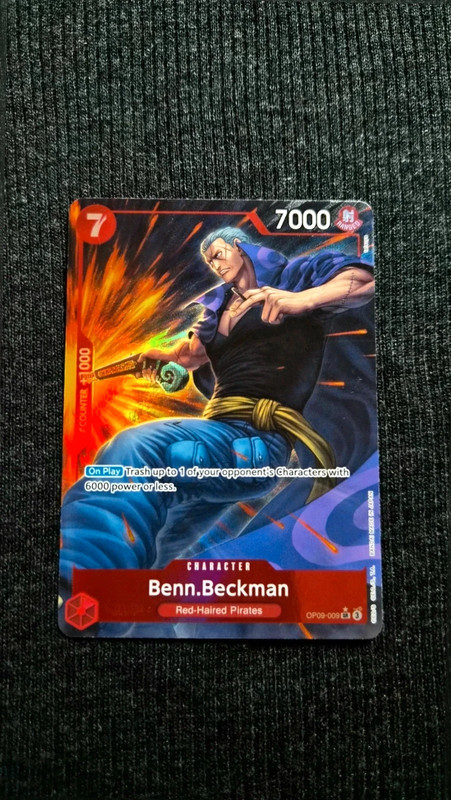 Op09-009 Benn beckman Alternative one Piece tcg
