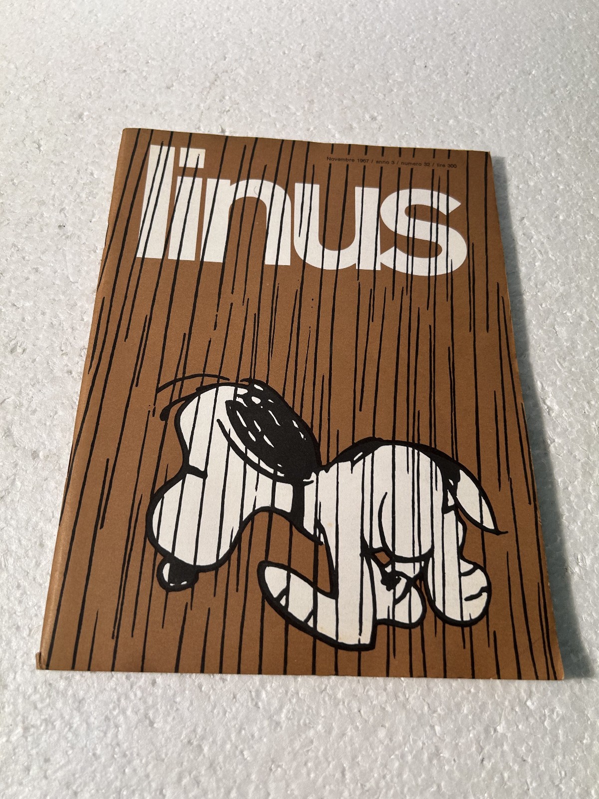 LINUS Nº32 NOVEMBRE 1967  FUMETTO MILANO LIBRI OLD COMIC