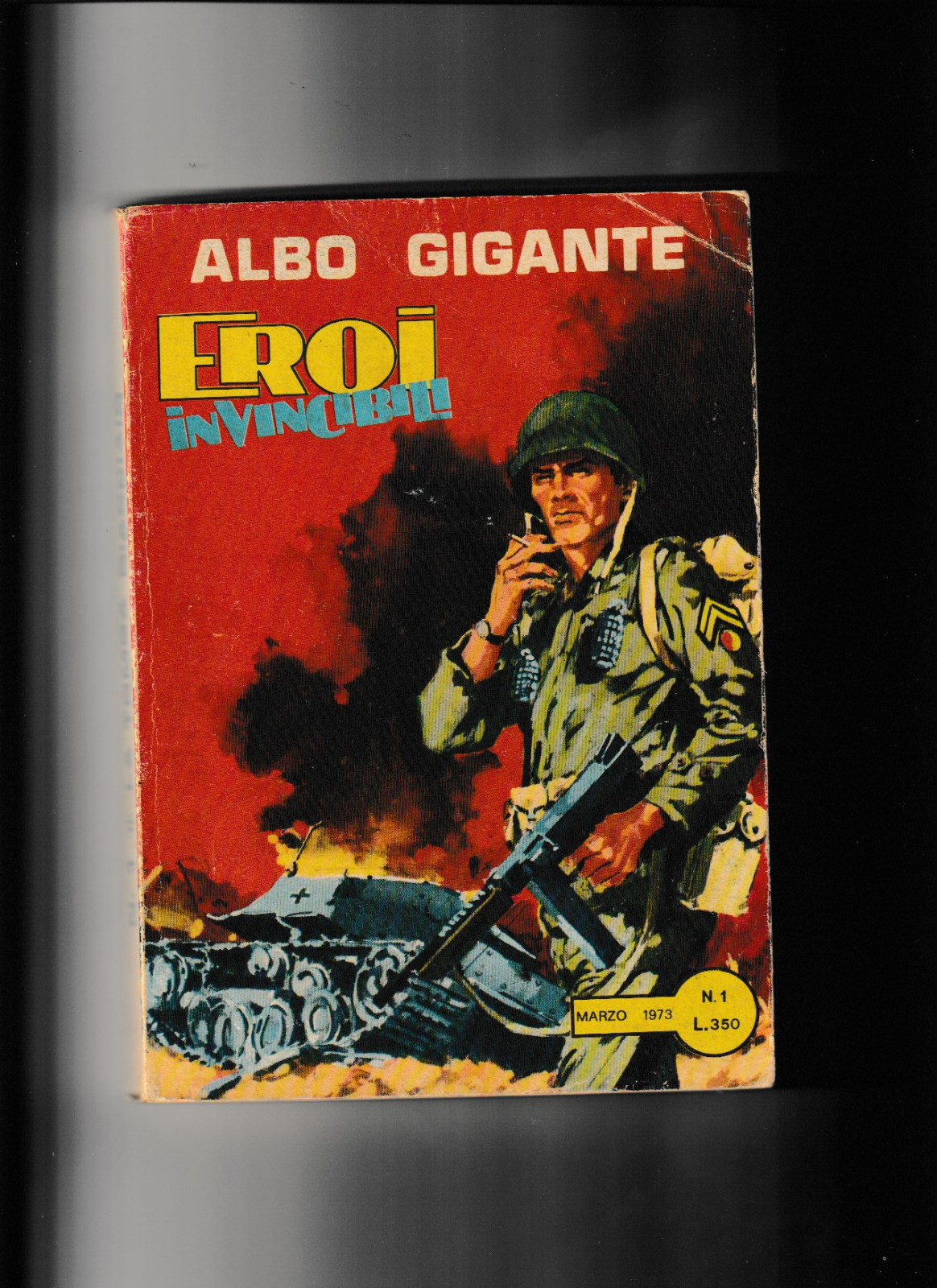 fumetto eroi invincibili albo gigante completa 1/5 edizioni meroni 1973