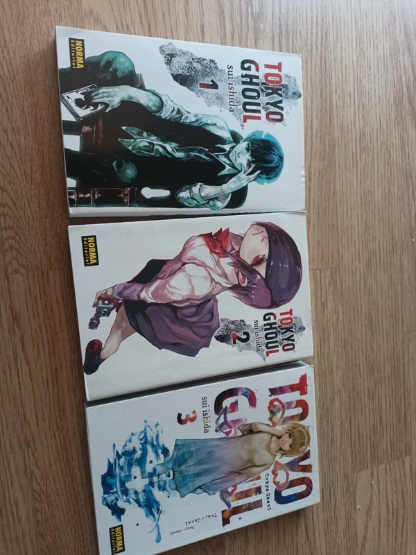 Manga Tokyo Ghoul 1, 2 y 3