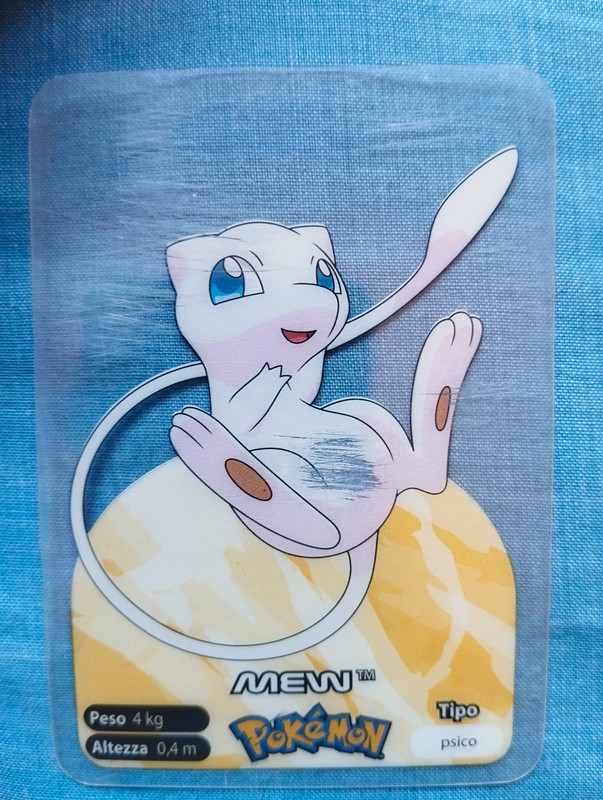Lamincard Pokémon mew 151 2006