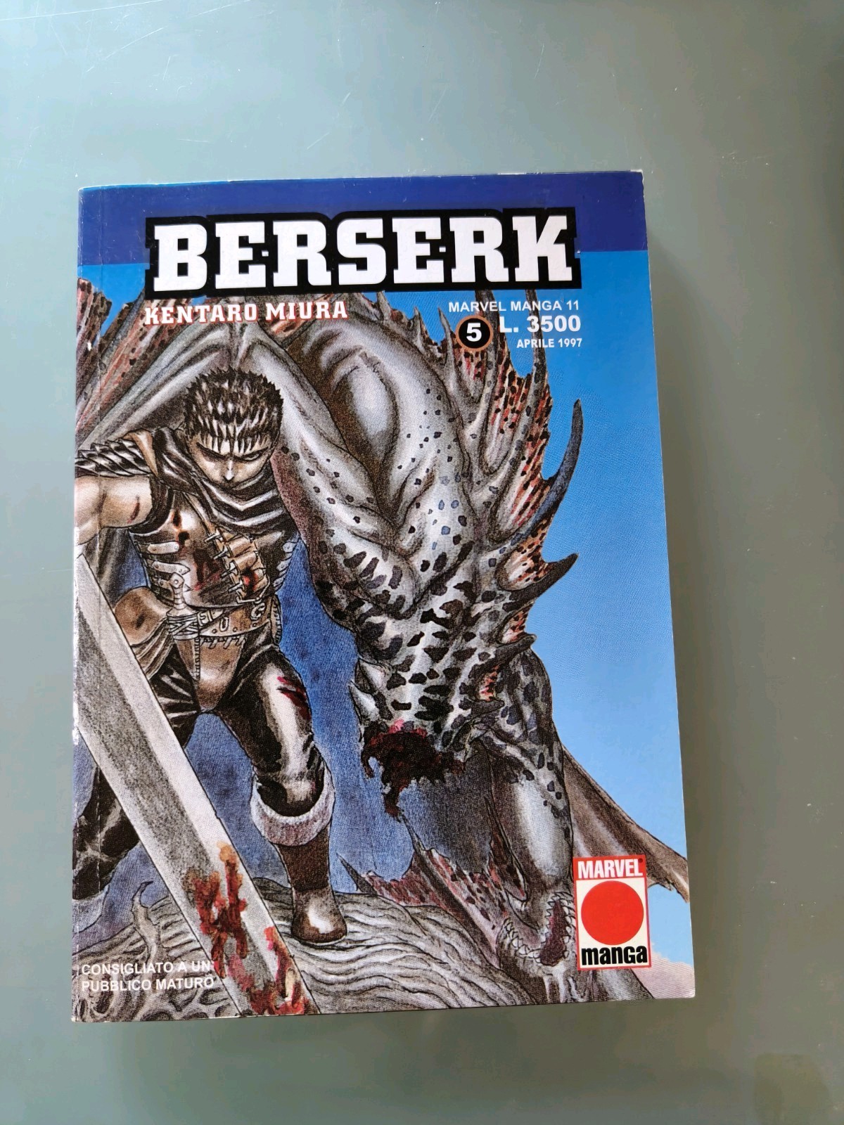 Berserk N.5 PRIMA EDIZIONE/SOTTILETTA