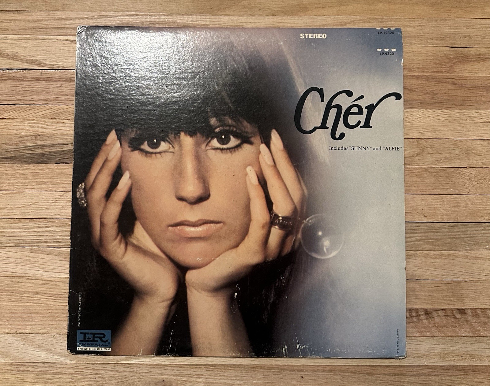 CHER Self Titles Vinyl LP Record Imperial 1966 LP-12320 VG+