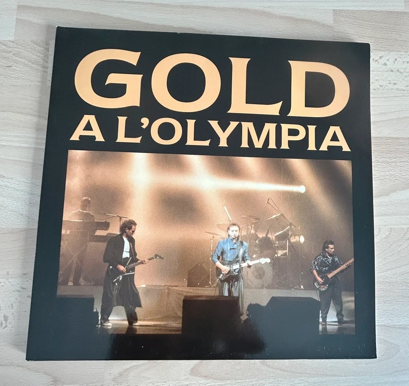 Vinyle gold a l’Olympia 33 T