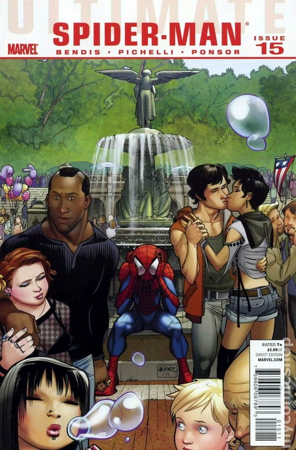 Ultimate Spider-Man #15 FN 2010 Stock Image