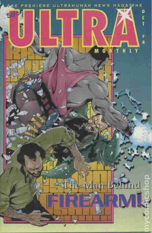 Ultra Monthly #4 VF 1993 Stock Image