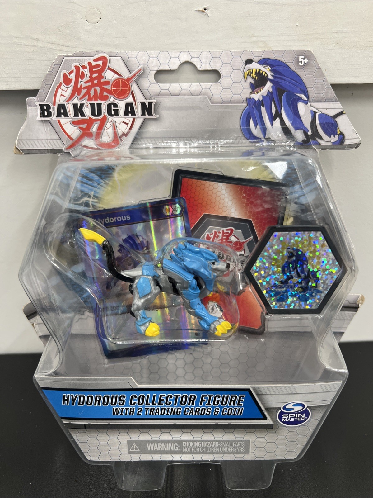 Bakugan Hydorous Collector Figure 2 Trading Cards 1 Coin