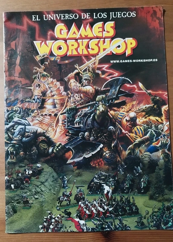 Catálogo Promocional Games Workshop Retro - Warhammer
