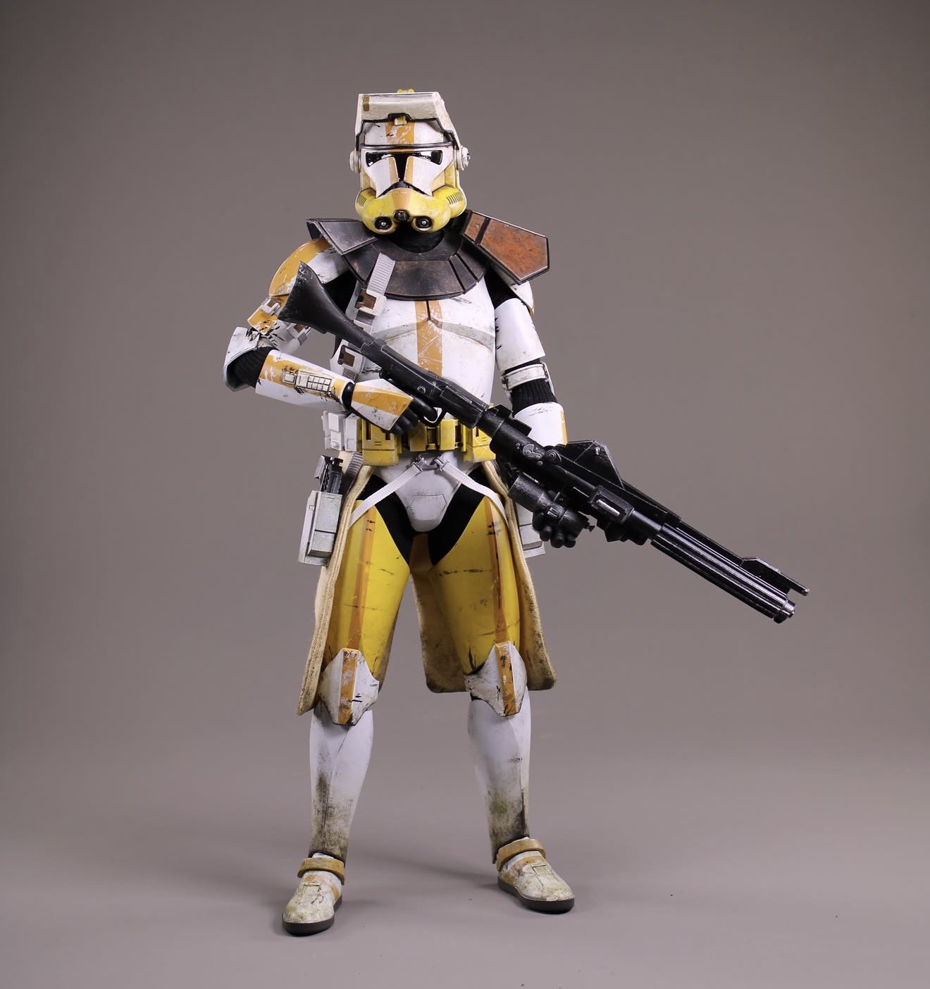 Star Wars Hot Toys Clone Commander Bly Custom by Clone Custom Troopers 1/6 scale