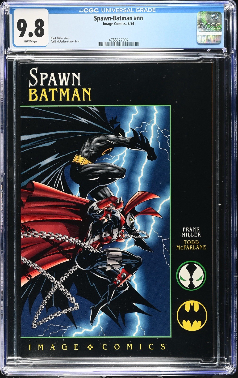 Spawn-Batman #1 - CGC 9.8 - Numero chiave 1994 DC Comics Frank Miller Todd McFarlane