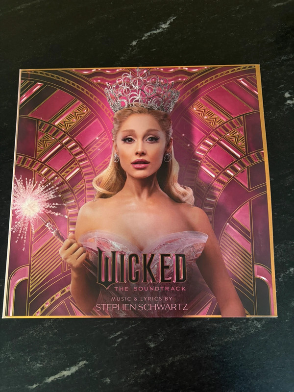 Wicked ariana grande pink vinyl