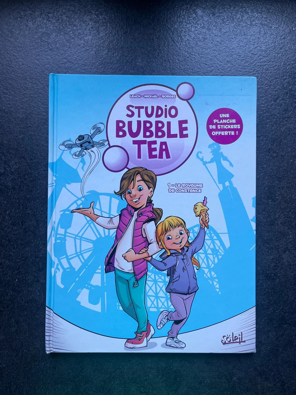 Bande dessinée : studio bubble tea.