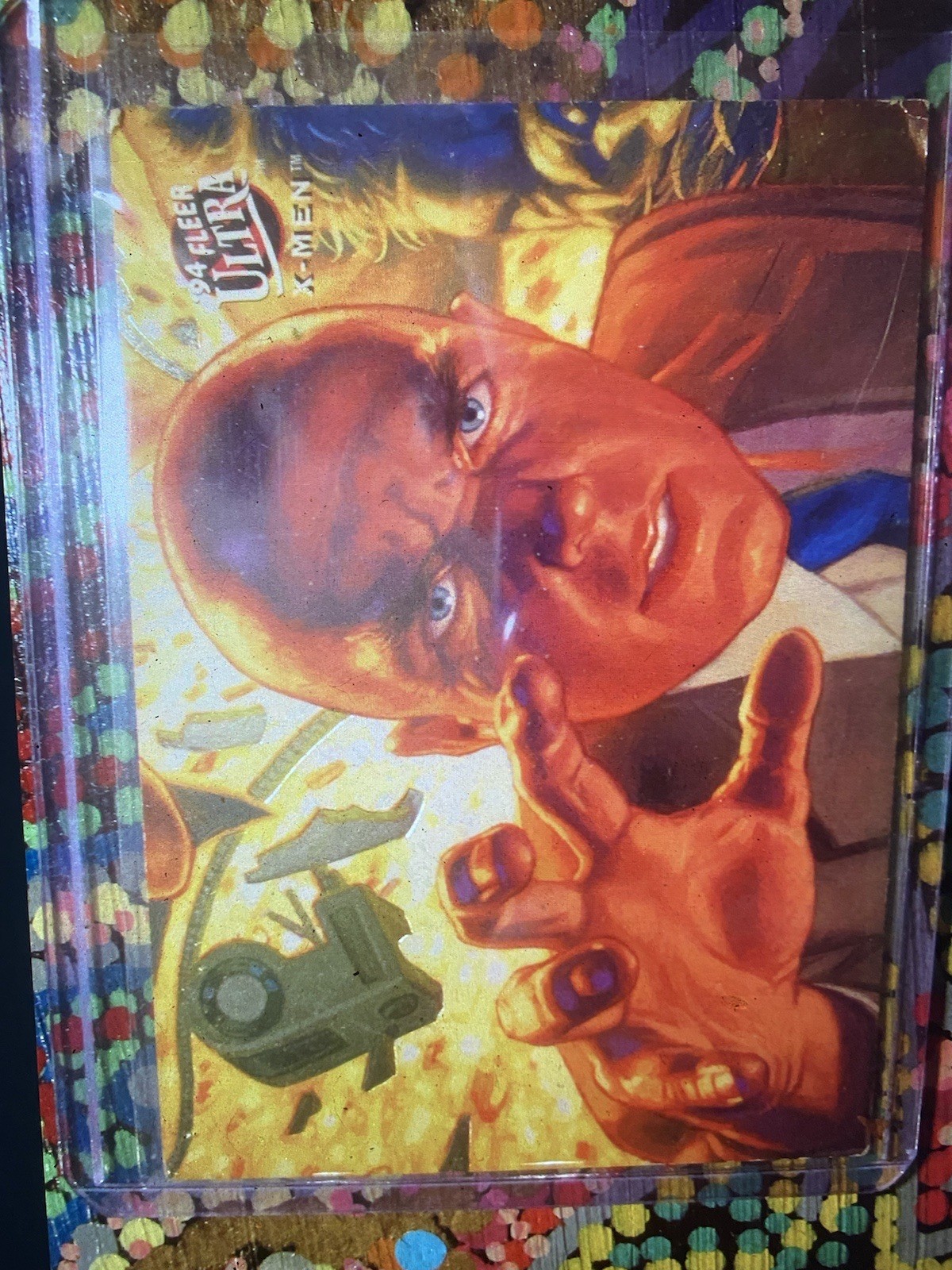 1994 Fleer Ultra X-Men Professor X Team Ritratto #6 di 9 Marvel Insert Card
