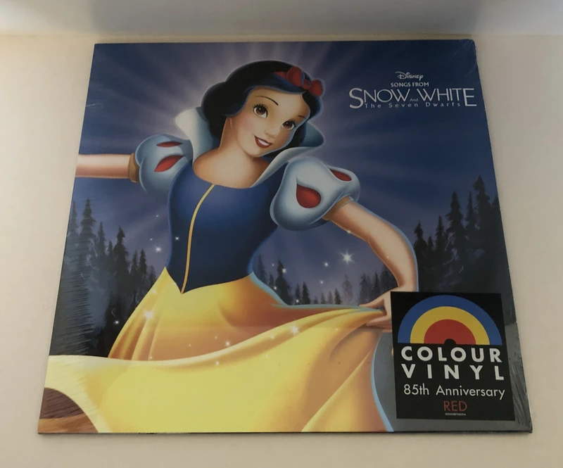 Vinyle Red Color Blanche Neige (85th anniversary)