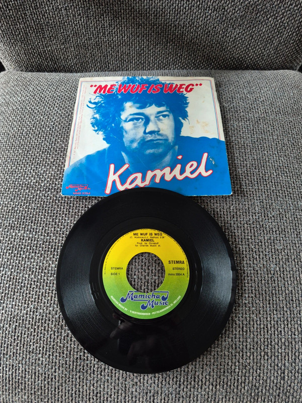 Kamiel - Me Wuf Is Weg - Vinyl Single