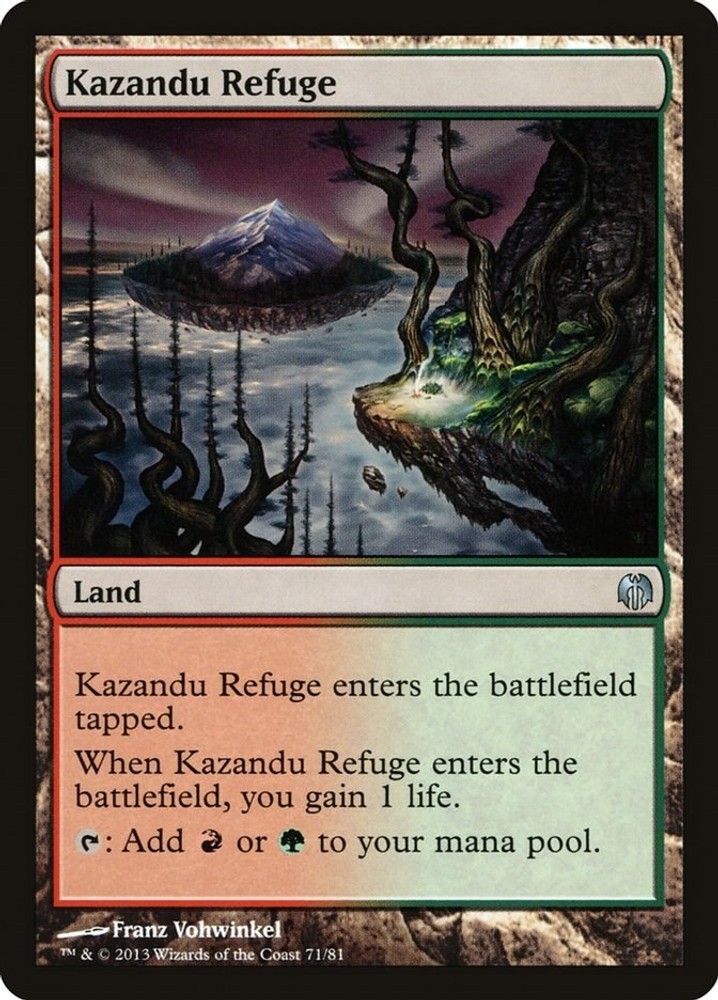 Rifugio Kazandu - 71 - Nuovo con scatola - Duel Deck: Heroes vs. Monsters