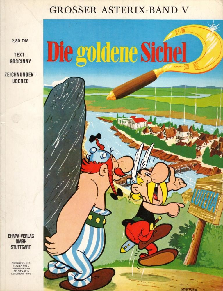 Asterix 5 (Z1, 2. Edizione), Ehapa