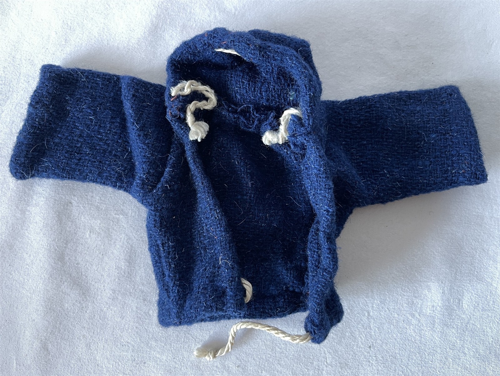 Vintage Blue Palitoy Action Man GI Joe HOODED JACKET Uniform Clothing #bbH749