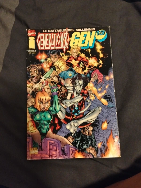 generatcion x:la battaglia del millennio 8 marvel