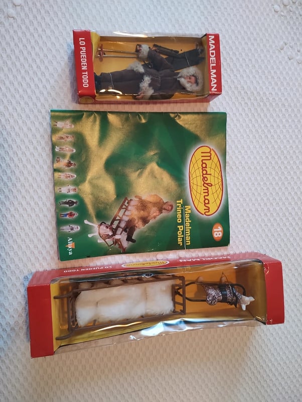 Madelman Altaya: trineo + explorador polar