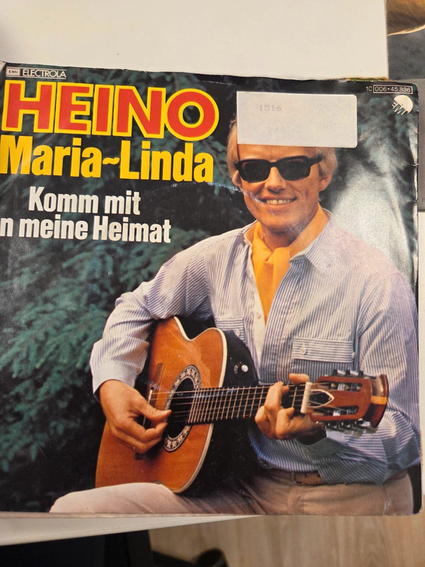 Heind Maria -Linda 7 inch singel vinyl