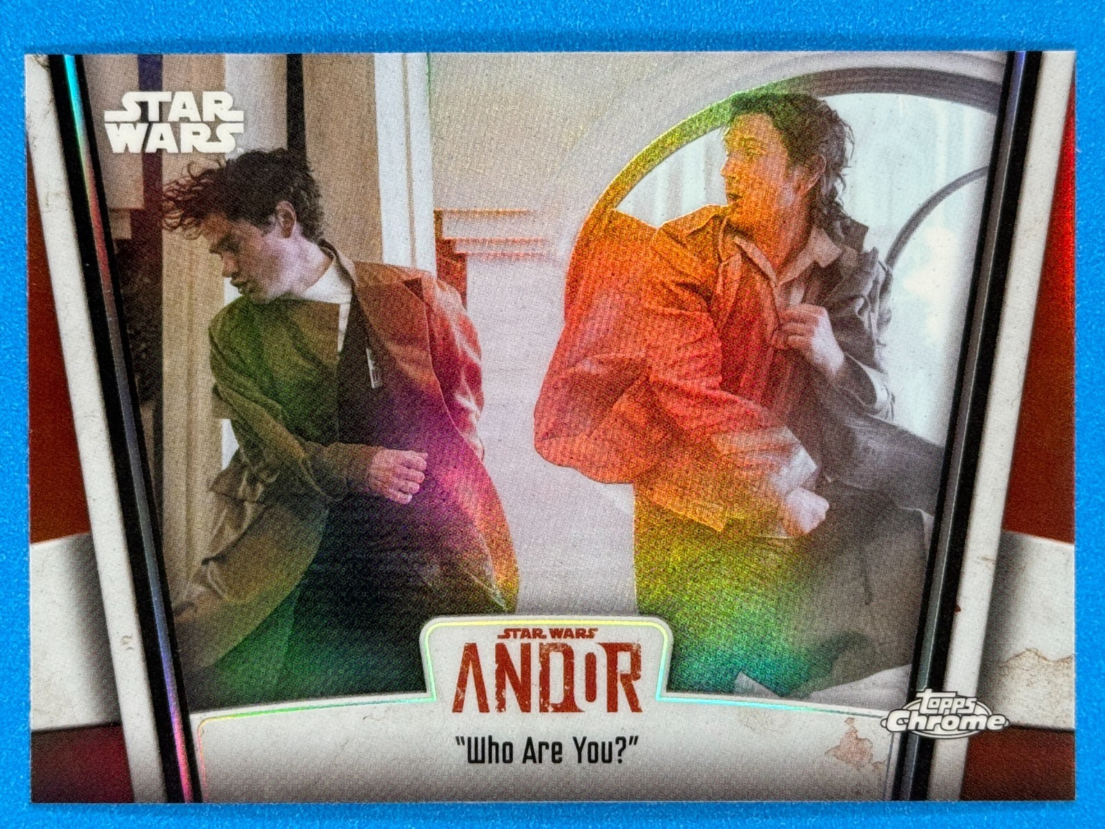 2026 Topps Chrome Star Wars Andor Season 2 Moments #AM-6 Who are you?