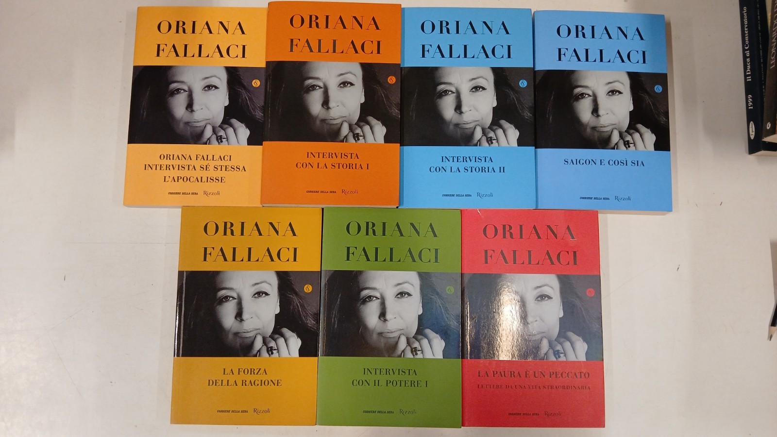Oriana Fallaci - Lotto 7 volumi