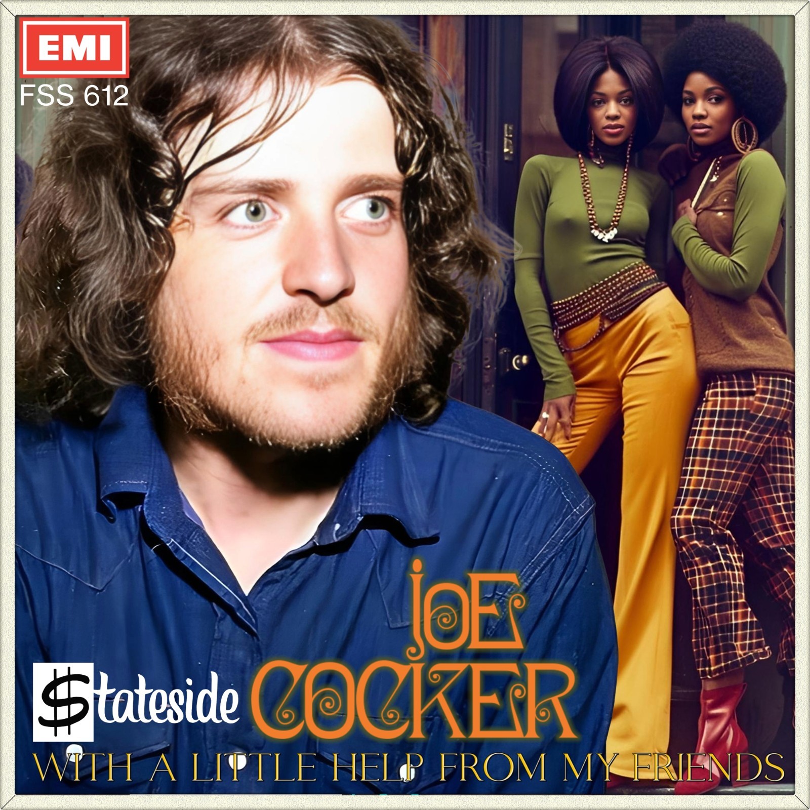 7" JOE COCKER Something's Coming On / With A Little Help.. STATESIDE France 1968