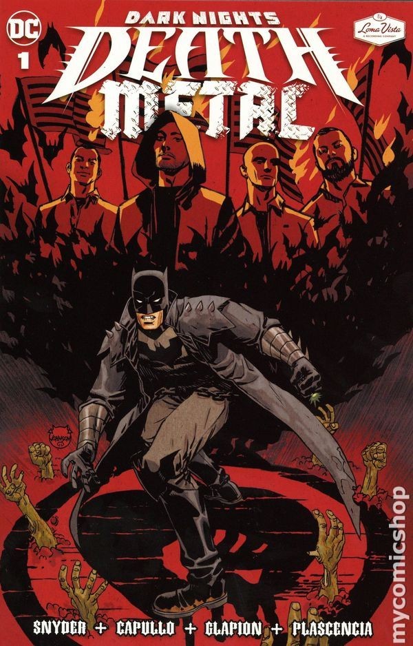 Dark Nights Death Metal Loma Vista Special Edition 1A.NODISC VF 2021 Stock Image