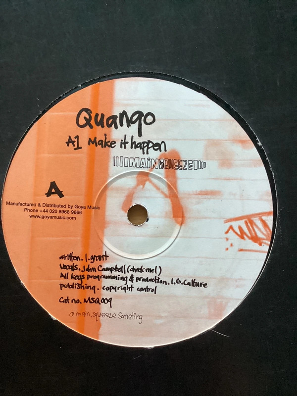 Quango - Make It Happen (12")