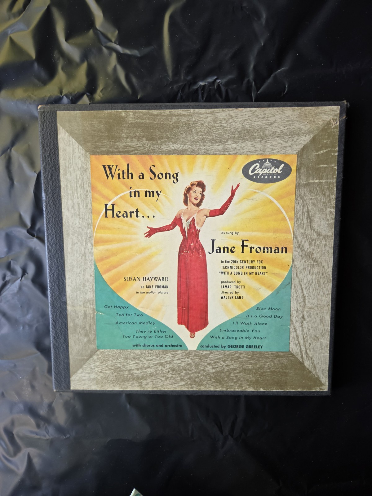 Jane Froman With a Song in My Heart 78RPM Capitol DDN 309 1951