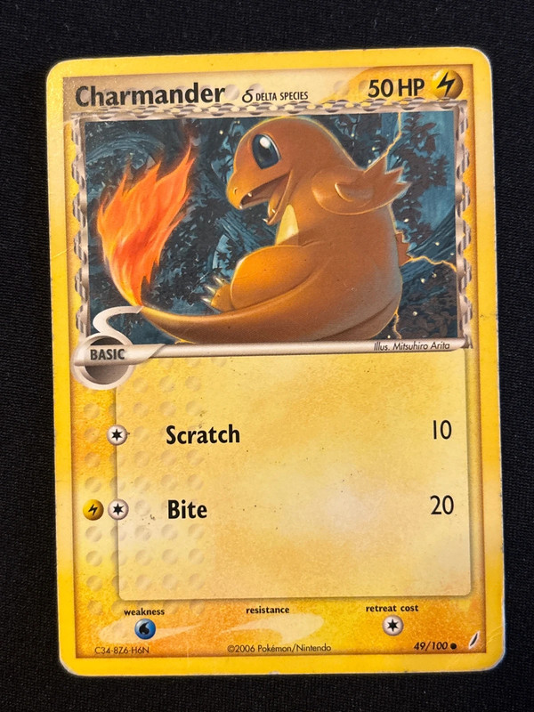 Charmander #49 Pokemon Crystal Guardians