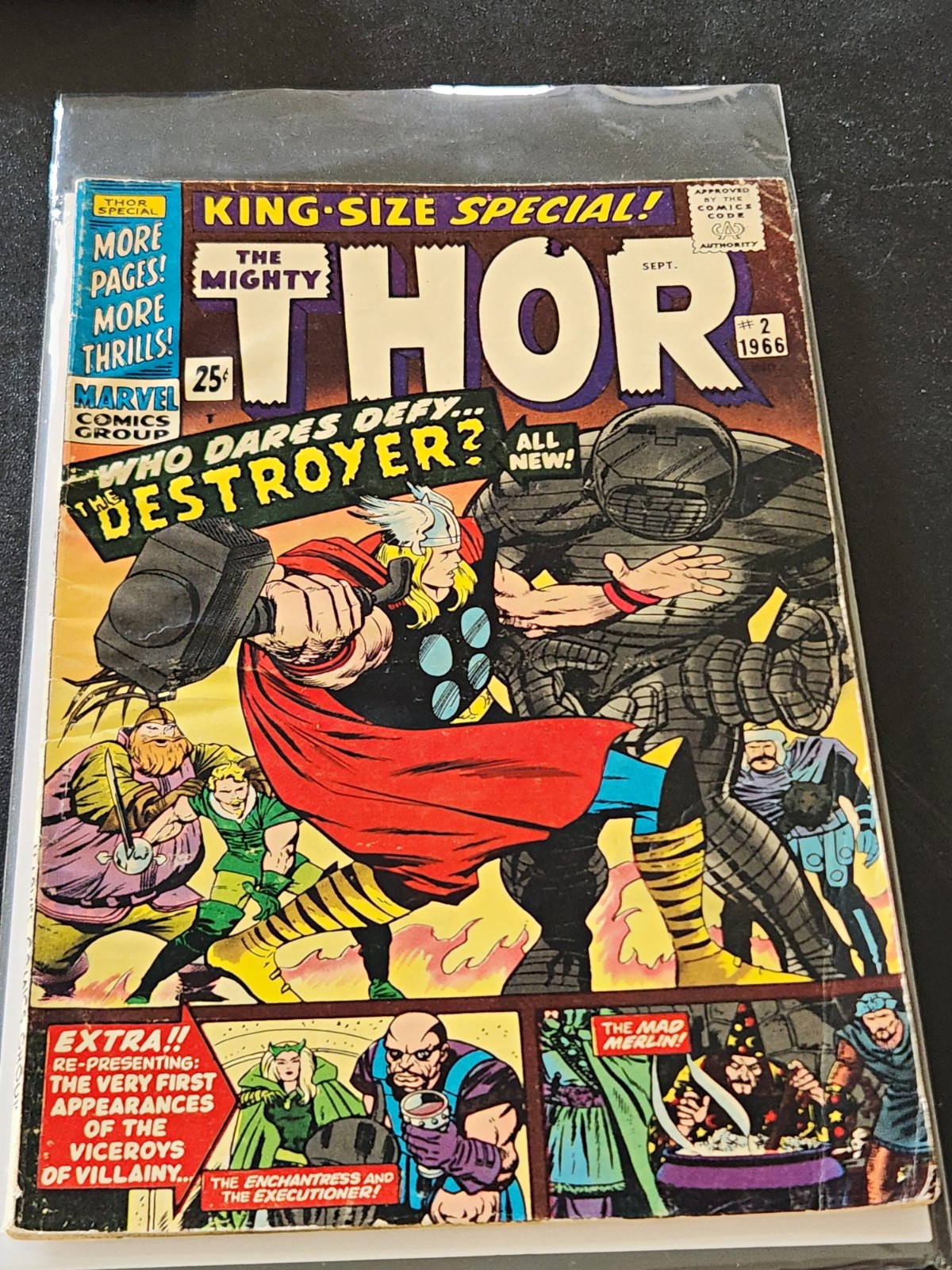 Marvel The Mighty Thor King-Size Special #2 settembre 1966 Silver Age Stan Lee
