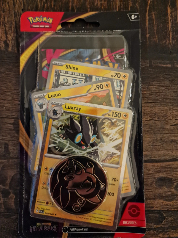 Pokemon TCG Pitch Black Luxray Blister
