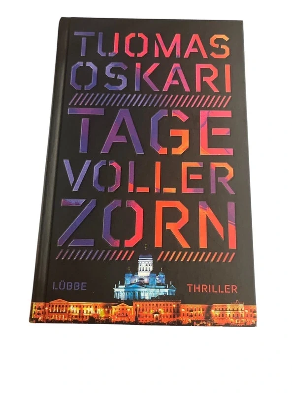 Tage voller Zorn| Hardcover| Thriller| deutsch